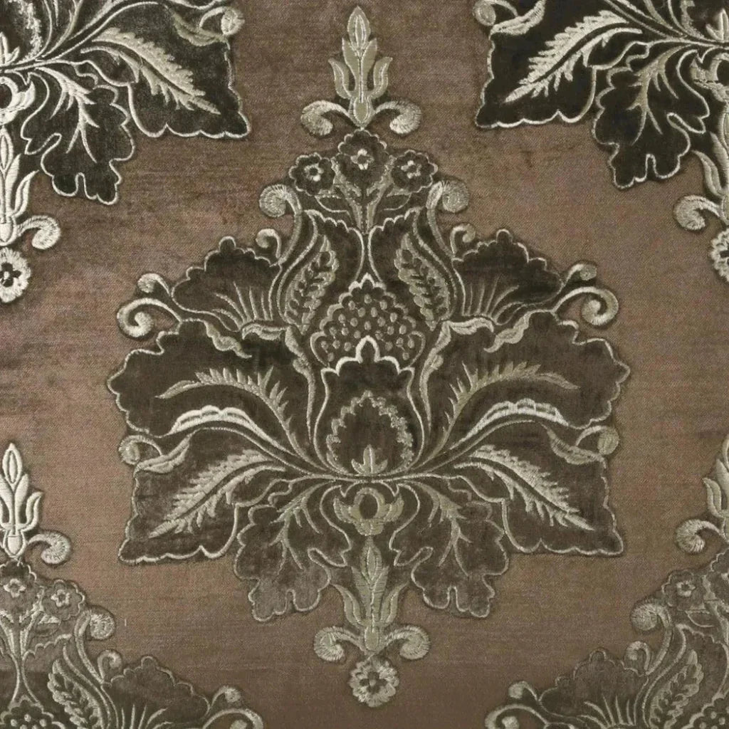 Taj Mahal Chocolate Brown Throw Pillow Insert - LOOMLAN - D.V. Kap - Throw Pillows