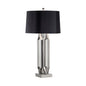 Take The Silver Geometric Base Table Lamp - LOOMLAN - Wildwood - Table Lamps