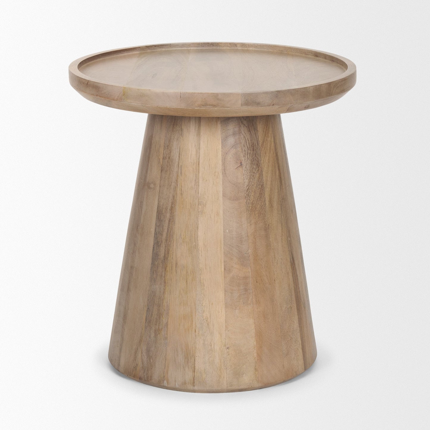 Takoda Wood Tapered Drum Accent Table