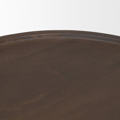 Takoda Wood Tapered Drum Accent Table