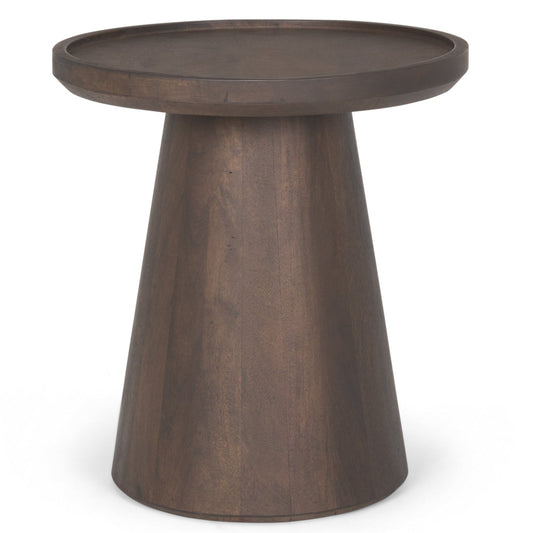 Takoda Wood Tapered Drum Accent Table