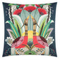 Talavera Cotton Throw Pillow