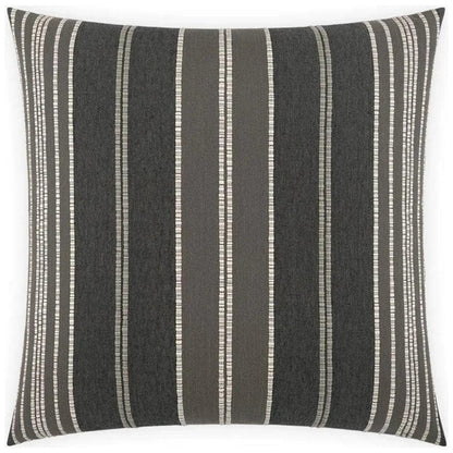 Talbert Charcoal Black Throw Pillow Insert - LOOMLAN - D.V. Kap - Throw Pillows