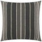 Talbert Charcoal Black Throw Pillow Insert - LOOMLAN - D.V. Kap - Throw Pillows