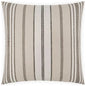 Talbert Sand Brown Throw Pillow With Insert - LOOMLAN - D.V. Kap - Throw Pillows