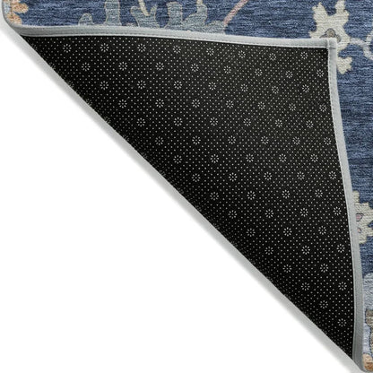 Talitha Blue Washable Indoor - Outdoor Rug - LOOMLAN - LOOMLAN Rugs - Outdoor Rugs