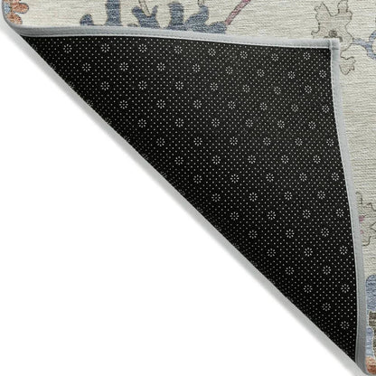 Talitha Ivory Washable Indoor - Outdoor Rug - LOOMLAN - LOOMLAN Rugs - Outdoor Rugs