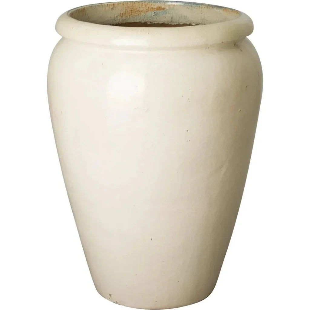 Tall Ceramic Round Planter - LOOMLAN - Emissary - Planters