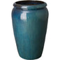 Tall Ceramic Round Planter - LOOMLAN - Emissary - Planters