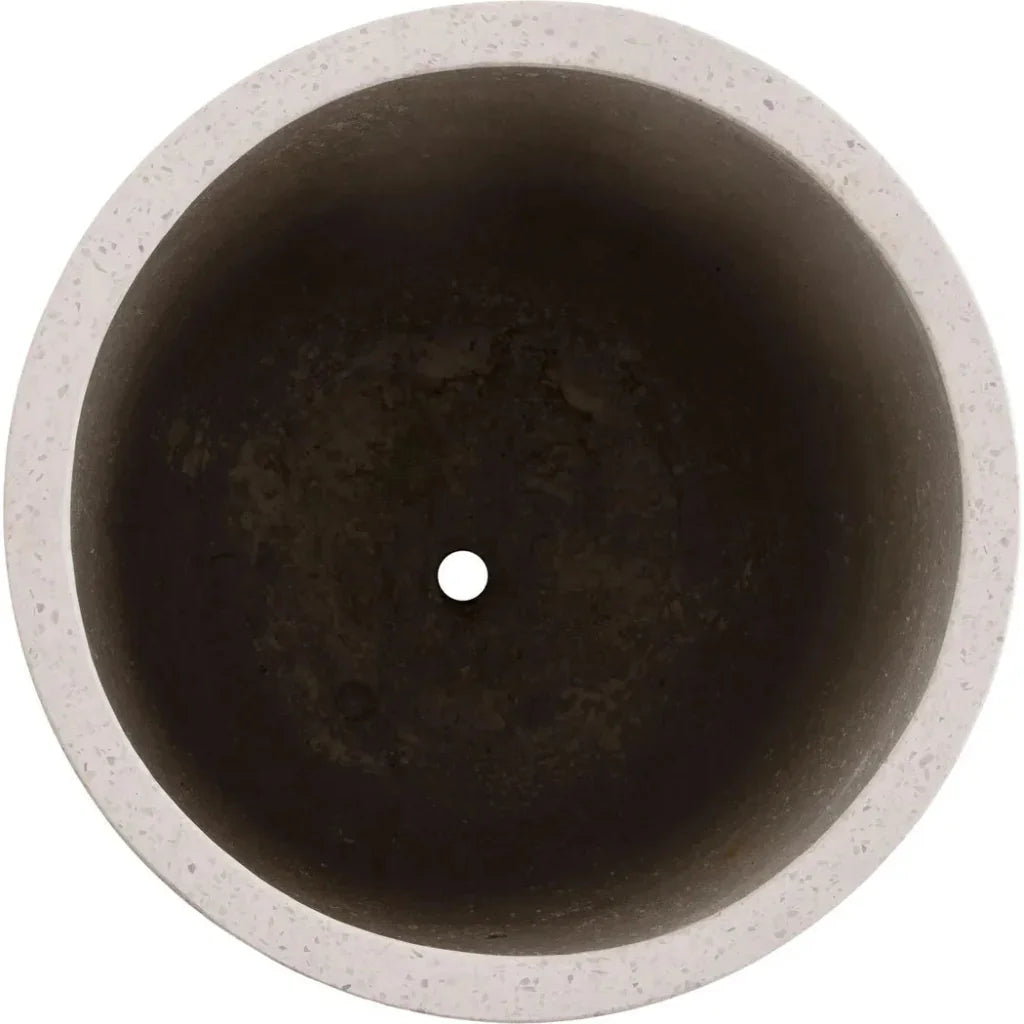 Tall Cylinder Terrazzo Round Planter - LOOMLAN - Planters