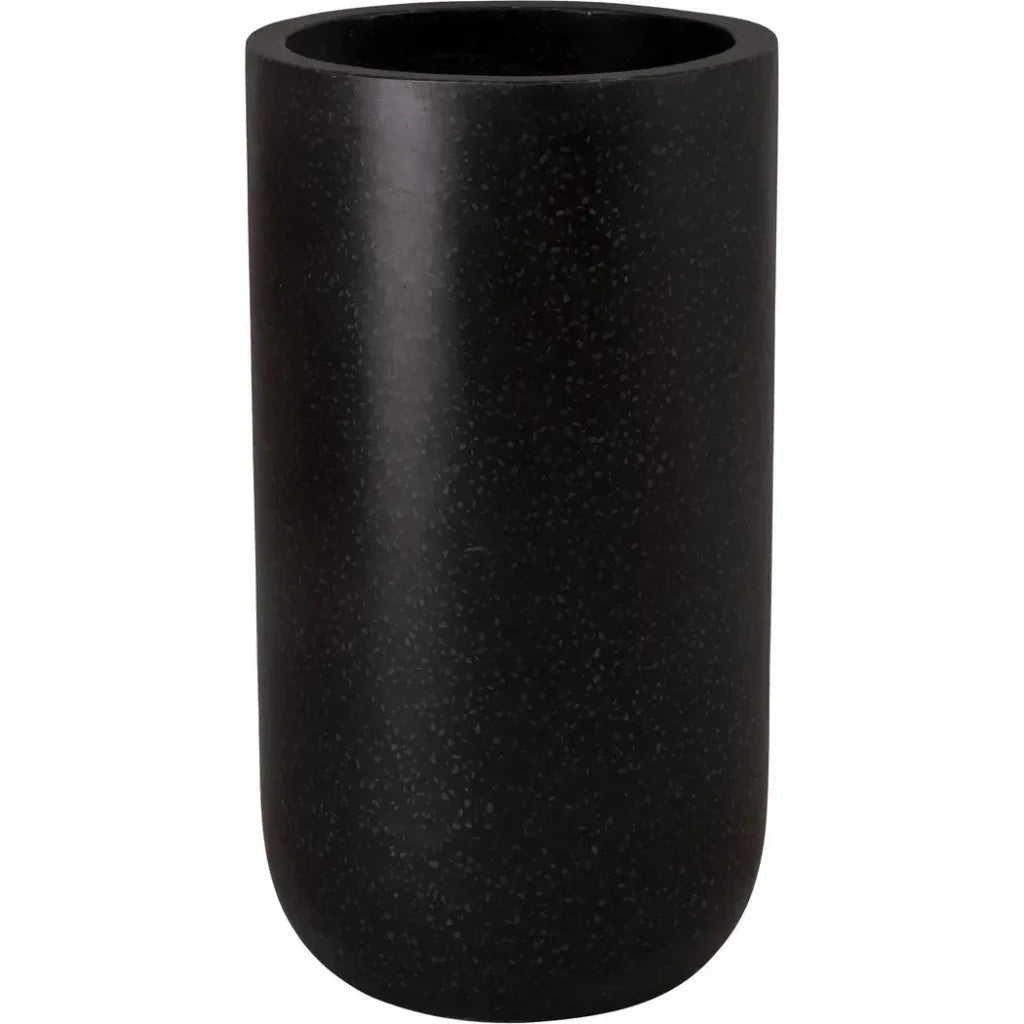 Tall Cylinder Terrazzo Round Planter - LOOMLAN - Planters