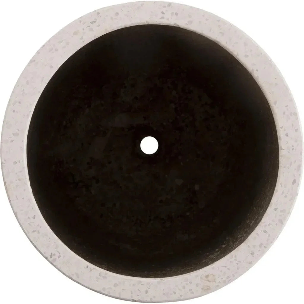 Tall Cylinder Terrazzo Round Planter - LOOMLAN - Planters