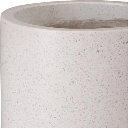 Tall Cylinder Terrazzo Round Planter - LOOMLAN - Planters