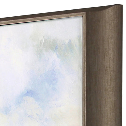 Tall Green Trees Hand Finished Framed Wall Art