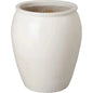 Tall Round Ceramic Planter - LOOMLAN - Emissary - Planters
