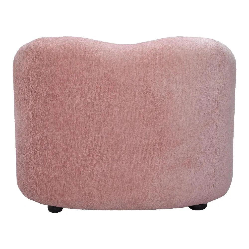 Tallin Mauve Pink Accent Arm Chair - LOOMLAN - Zuo Modern - Club Chairs