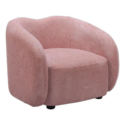 Tallin Mauve Pink Accent Arm Chair - LOOMLAN - Zuo Modern - Club Chairs