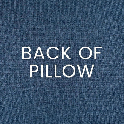 Tamarix Indigo Floral Blue Teal Large Throw Pillow - LOOMLAN - D.V. Kap - Throw Pillows