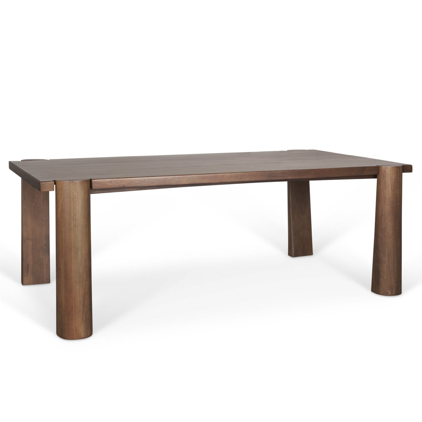 Tammar Wooden Rectangular Dining Table-Dining Tables-Mercana-LOOMLAN