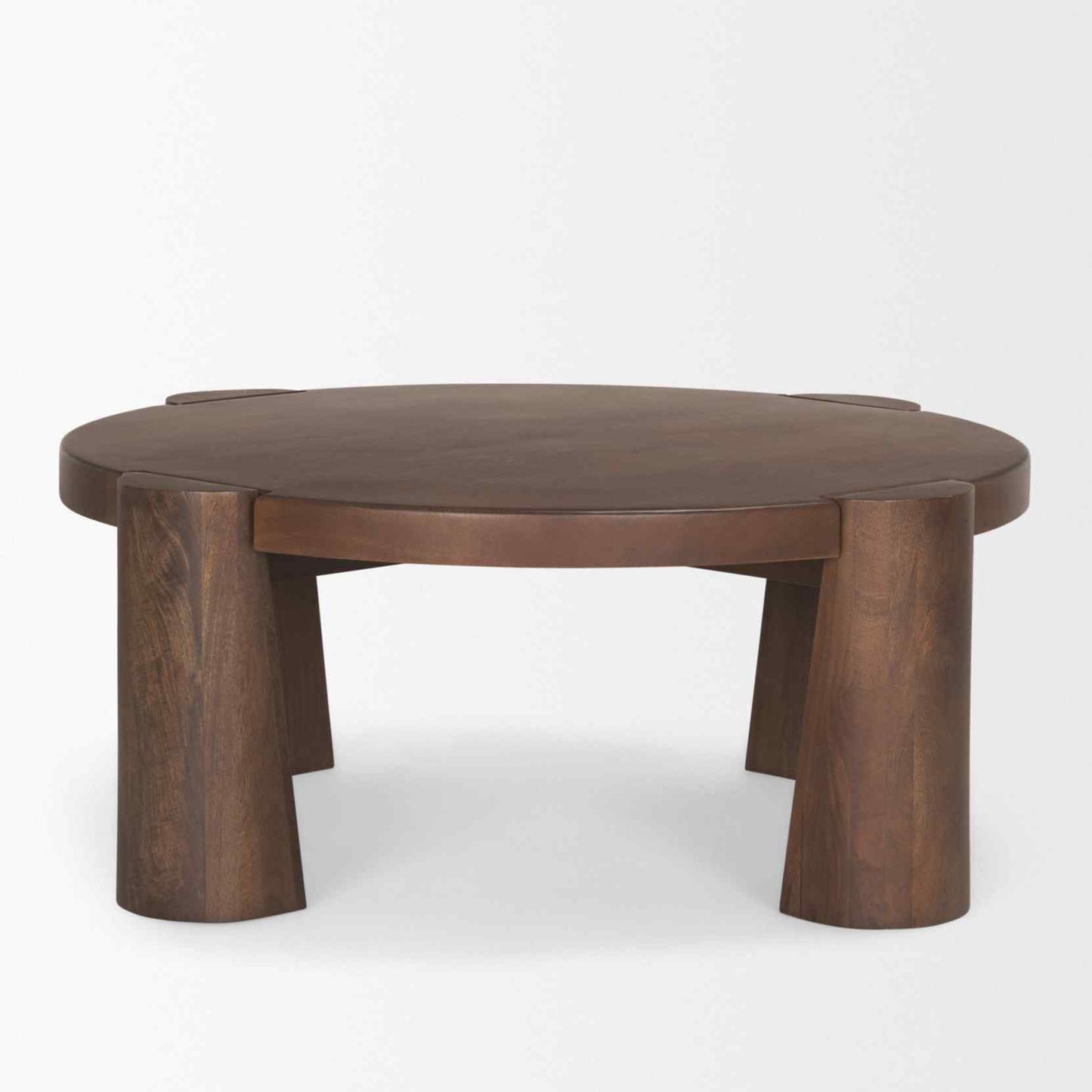 Tammar Wooden Round Coffee Table