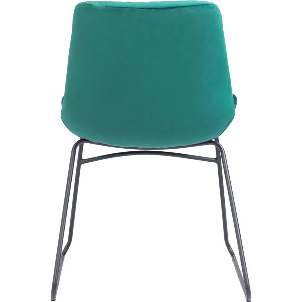 Tammy Performance Fabric Armless Dining Chair 2PC - LOOMLAN - Zuo Modern - Dining Chairs