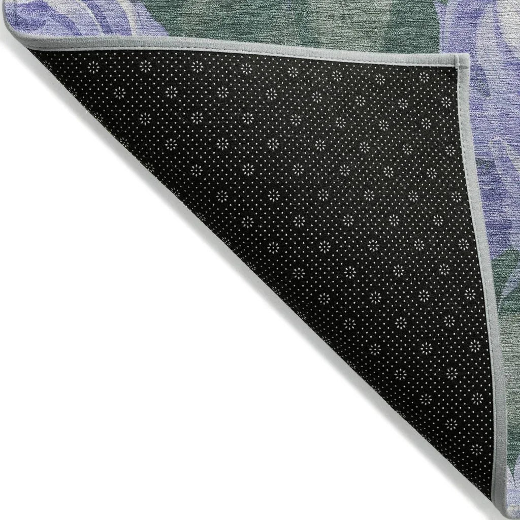 Tanarra Purple Washable Indoor - Outdoor Rug - LOOMLAN - LOOMLAN Rugs - Outdoor Rugs