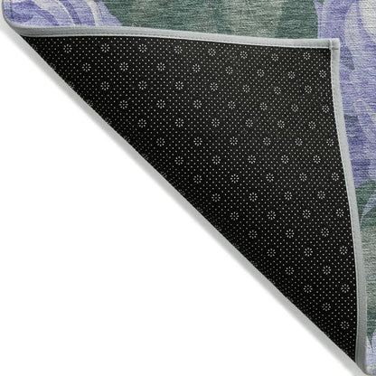 Tanarra Purple Washable Indoor - Outdoor Rug - LOOMLAN - LOOMLAN Rugs - Outdoor Rugs