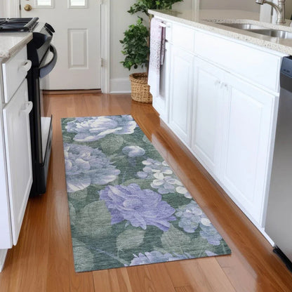 Tanarra Purple Washable Indoor - Outdoor Rug - LOOMLAN - LOOMLAN Rugs - Outdoor Rugs