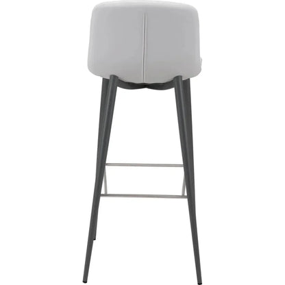 Tangiers Bar Chair (Set of 2) White - LOOMLAN - Zuo Modern - Bar Stools