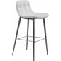 Tangiers Bar Chair (Set of 2) White - LOOMLAN - Zuo Modern - Bar Stools