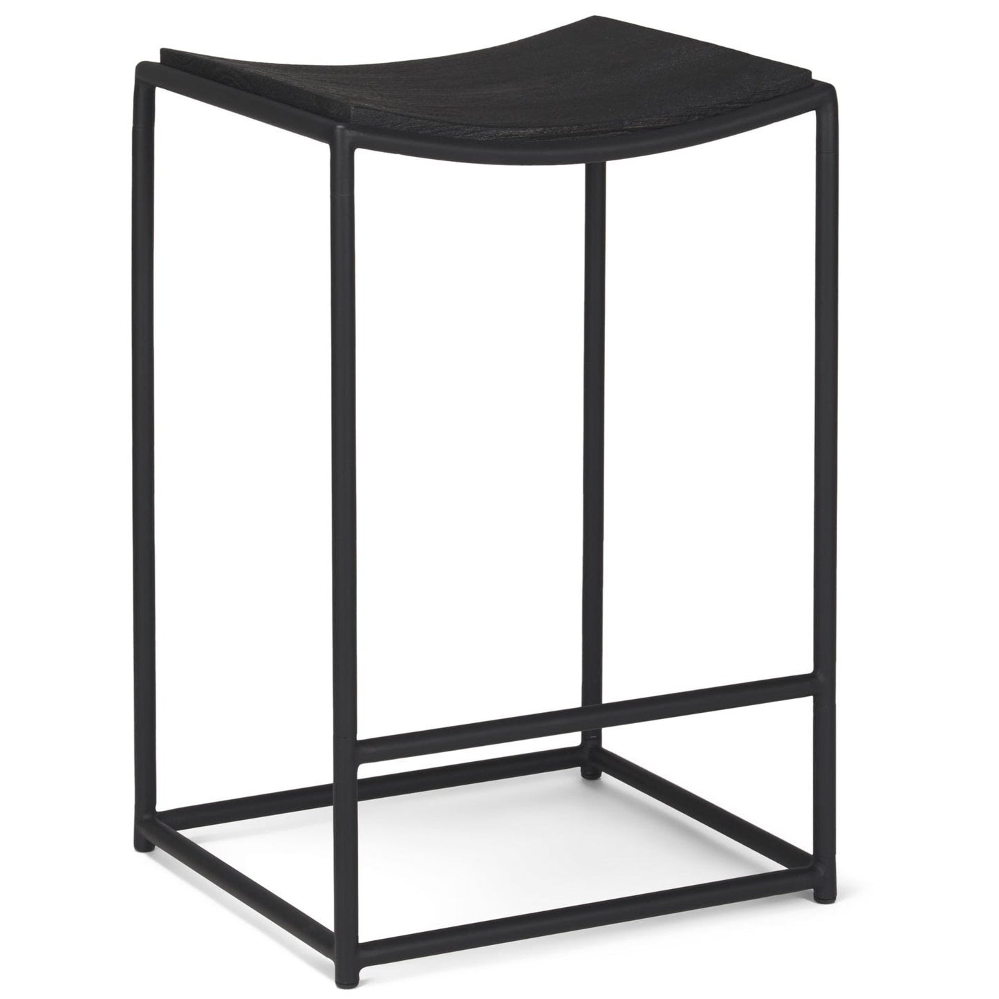 Taniel Light Brown Leather Counter Stool