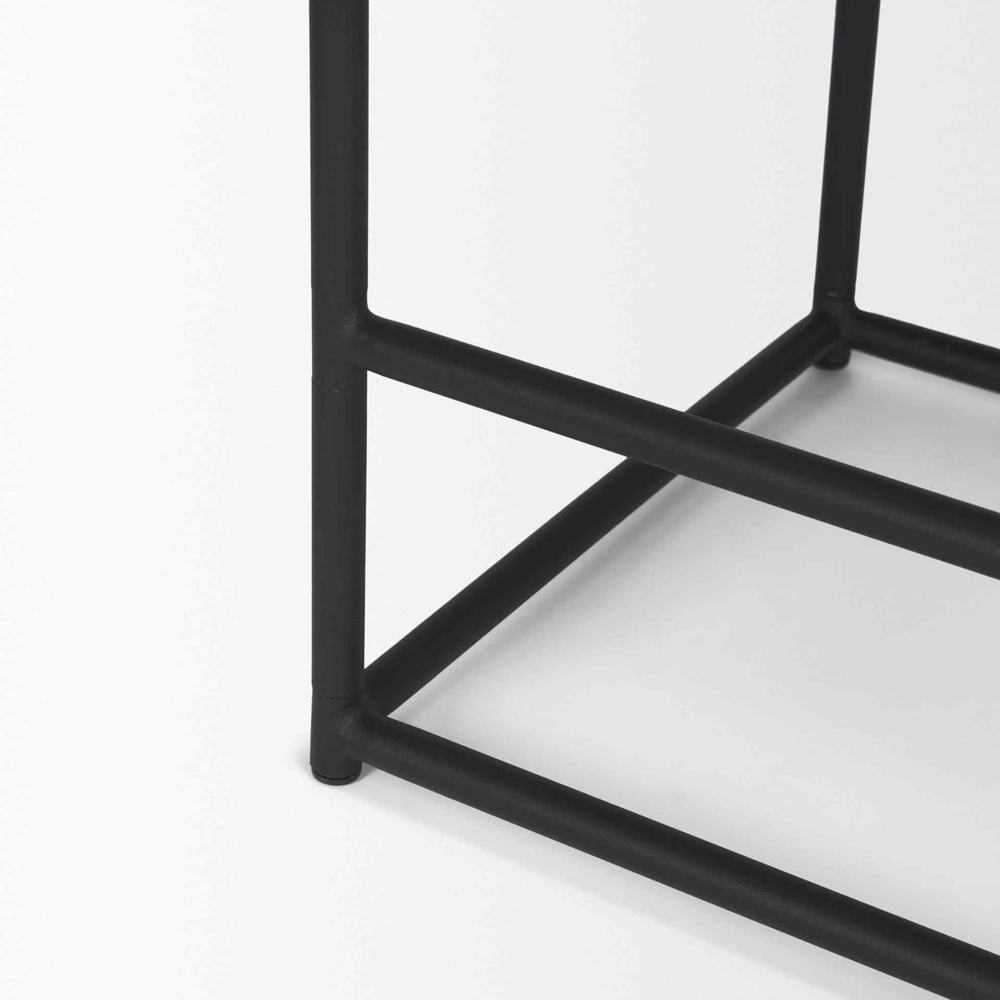 Taniel Light Brown Leather Counter Stool