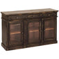Tulloch Wood Black Cabinet - LOOMLAN - LOOMLAN - Accent Cabinets
