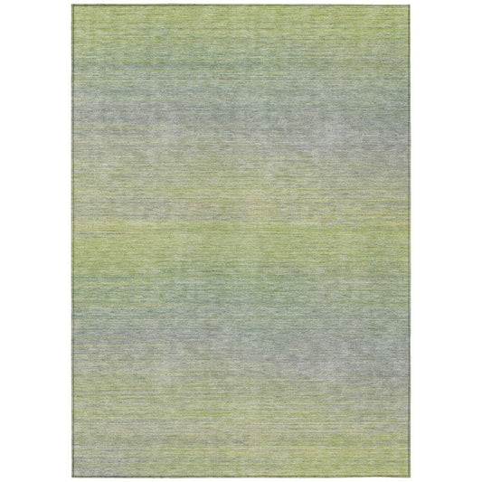 Tanoura Green Washable Indoor - Outdoor Rug - LOOMLAN - LOOMLAN Rugs - Outdoor Rugs