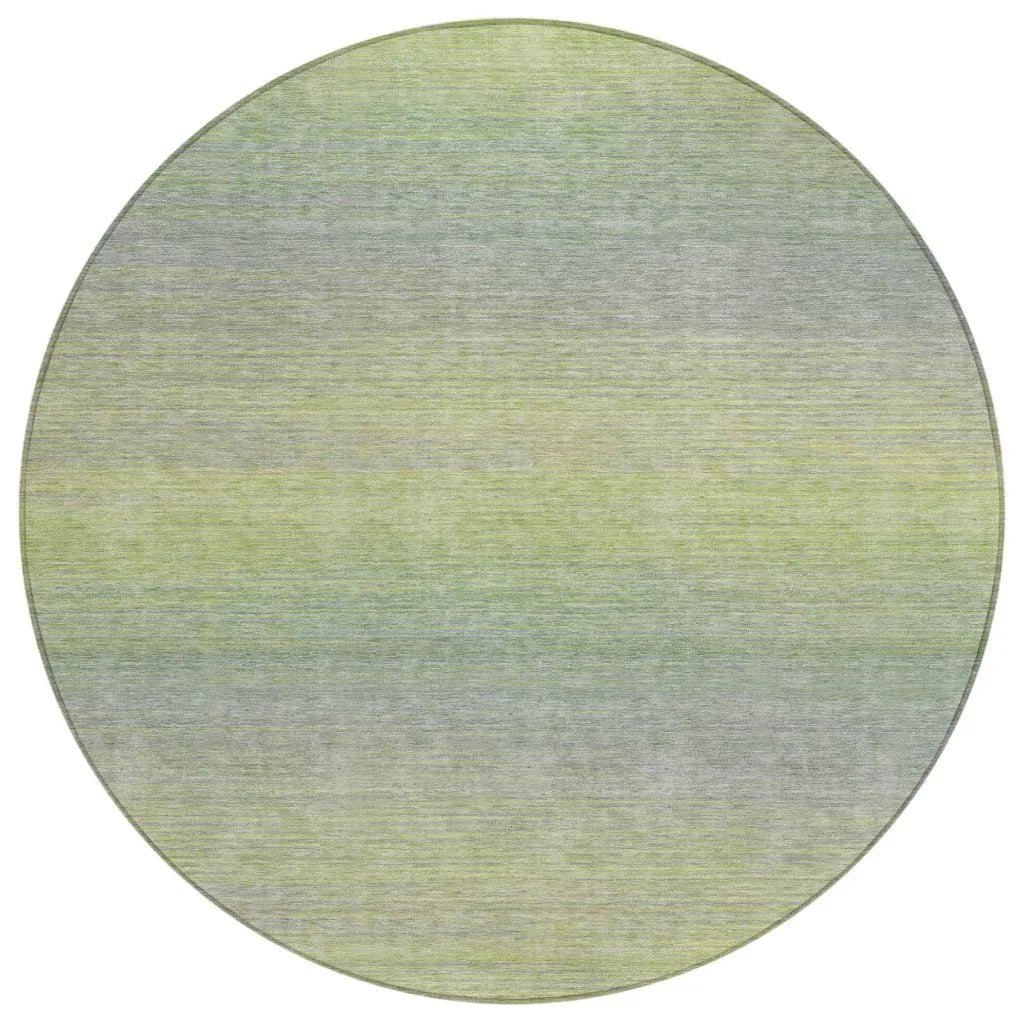 Tanoura Green Washable Indoor - Outdoor Rug - LOOMLAN - LOOMLAN Rugs - Outdoor Rugs