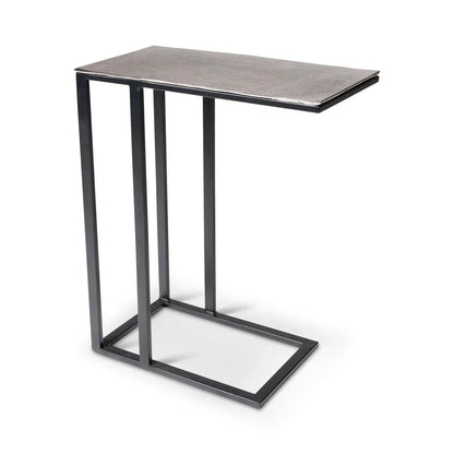Tanu - C Aluminum Rectangular End Table - LOOMLAN - Urbia - Side Tables