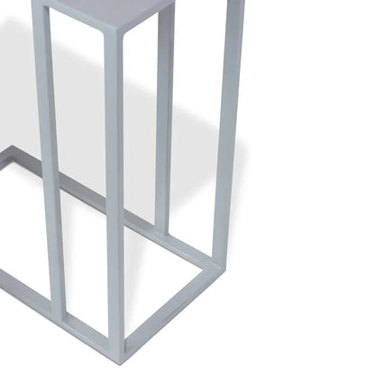 Tanu C Design Enamel Top Rectangular End Table - LOOMLAN - Urbia - Side Tables