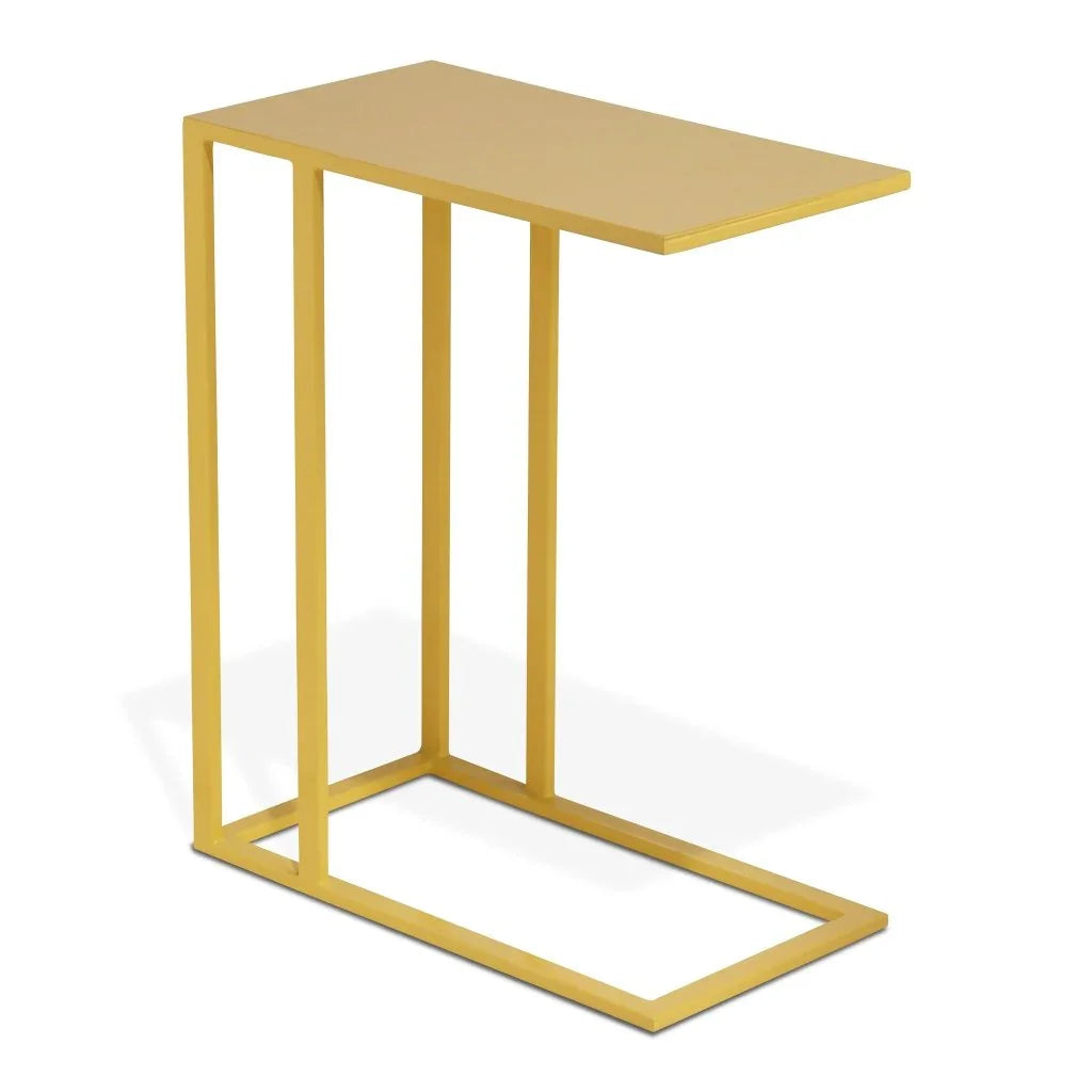 Tanu C Design Enamel Top Rectangular End Table - LOOMLAN - Urbia - Side Tables