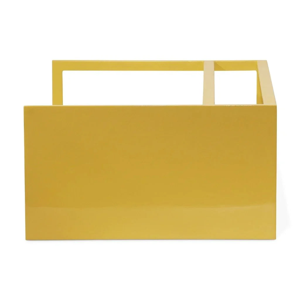 Tanu C Design Enamel Top Rectangular End Table - LOOMLAN - Urbia - Side Tables