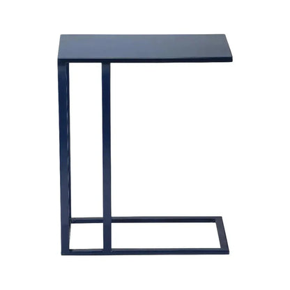 Tanu Iron Framed C Shaped Side Tables - LOOMLAN - Urbia - Side Tables