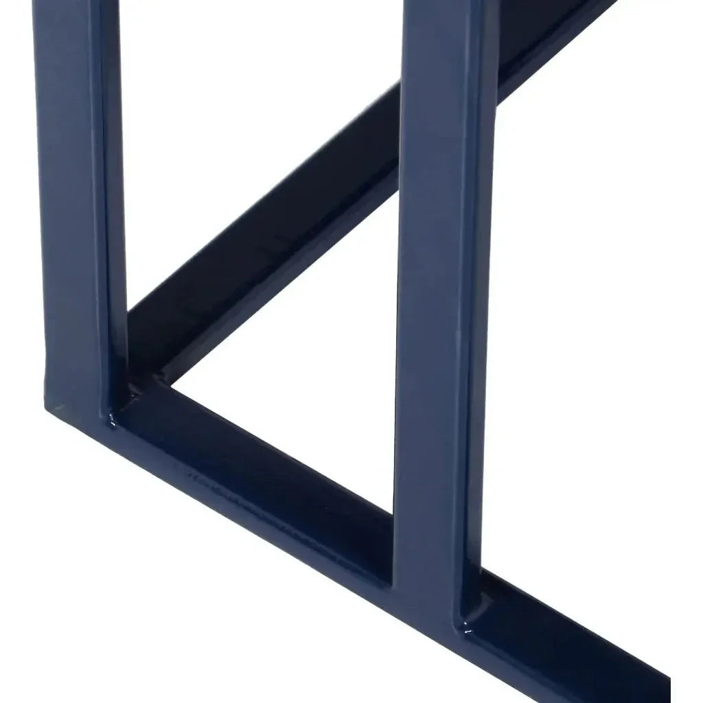 Tanu Iron Framed C Shaped Side Tables - LOOMLAN - Urbia - Side Tables