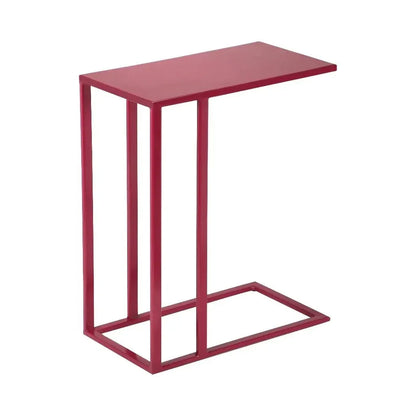Tanu Iron Framed C Shaped Side Tables - LOOMLAN - Urbia - Side Tables