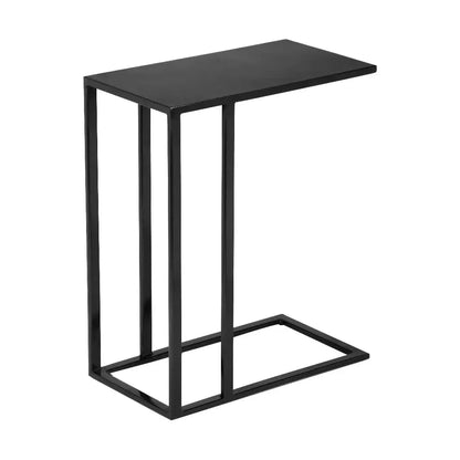 Tanu Iron Framed C Shaped Side Tables - LOOMLAN - Urbia - Side Tables