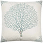 Taormina Aqua Blue Throw Pillow With Insert - LOOMLAN - D.V. Kap - Throw Pillows
