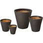Tapered Round Ceramic Planter - LOOMLAN - Emissary - Planters