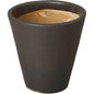 Tapered Round Ceramic Planter - LOOMLAN - Emissary - Planters