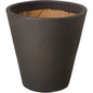 Tapered Round Ceramic Planter - LOOMLAN - Emissary - Planters