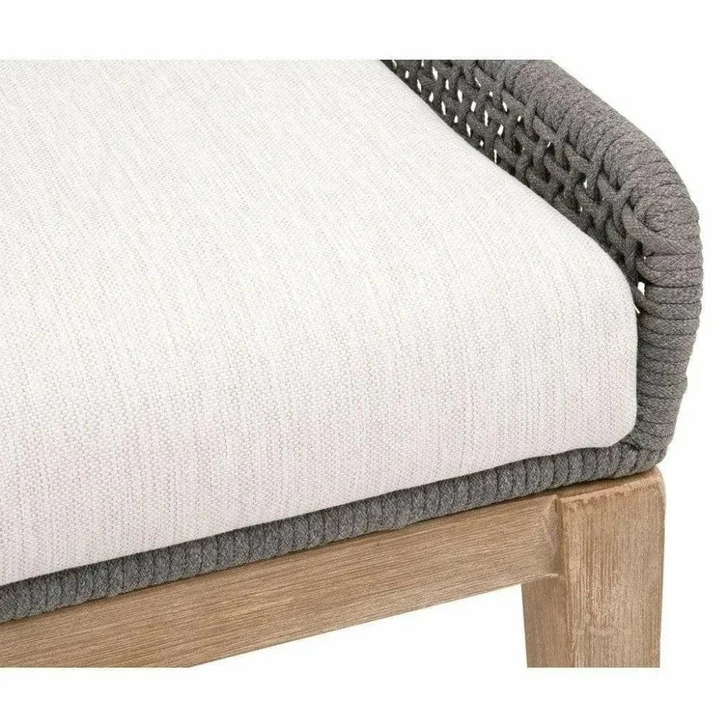 Tapestry Woven Rope Armless Dining Chair 2PC - LOOMLAN - Essentials For Living - Dining Chairs