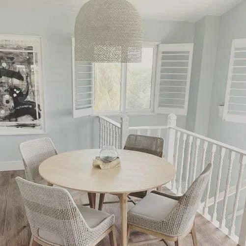 Tapestry Woven Rope Armless Dining Chair 2PC - LOOMLAN - Essentials For Living - Dining Chairs