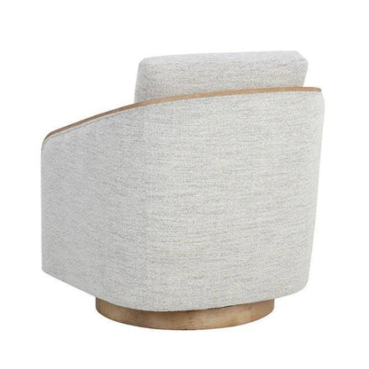 Tasia Fabric Swivel Lounge Chair - LOOMLAN - SUNPAN - Club Chairs